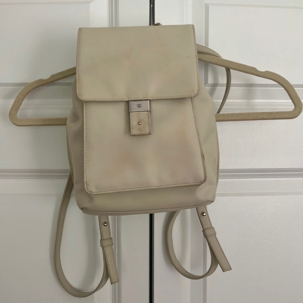 Calvin Klein mini backpack style purse